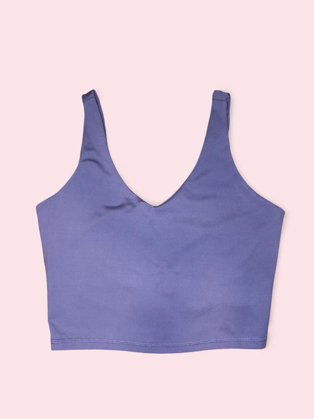 V-Neck Lavender Sports Bra Joe Fresh
